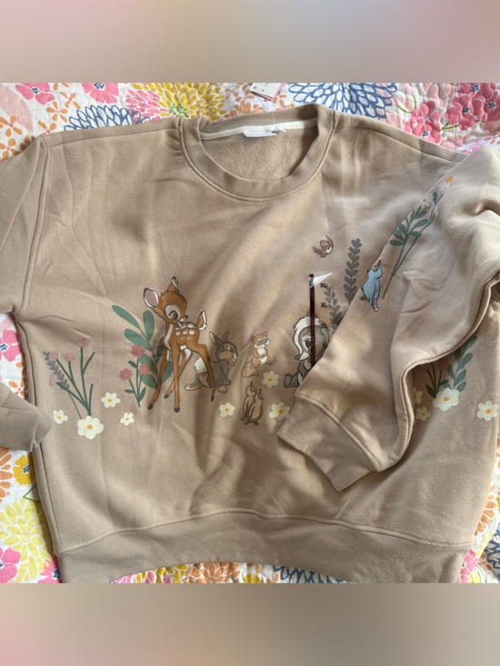 Disney Tops - NWT 1x Disney Bambi sweatshirt